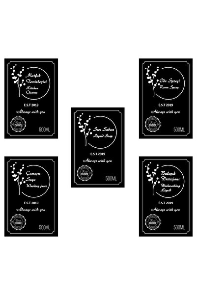 Gazanya Home Mutfak Temizleyici-çamaşır Suyu-oda Spreyi-sıvı Sabun-bulaşık De...