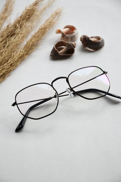 LOOKUP Unisex Blue Light Protected Women's and Men's Glasses Ce Document Screen Protector Anti Blue Light Bal Black
