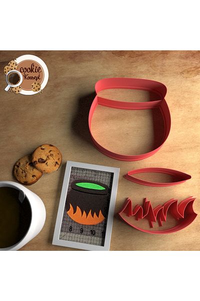 CookieKonsept Halloween Cookie Mold
