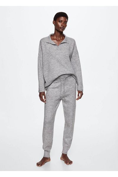 MANGO Woman Pullover mit Polokragen