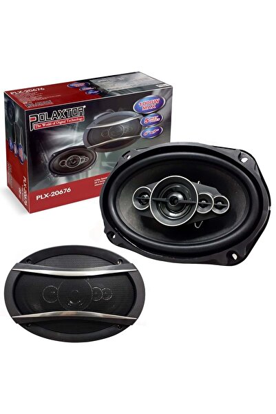 POLAXTOR Oto Hoparlör 6x9 Oval 1000w Beş Yollu