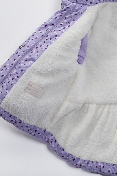 PODİUM GİYİM Kız Bebek Puanlı Havalı Mont