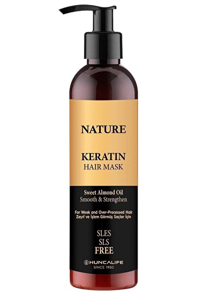 Huncalife Nature Keratin Complex Saç Maskesi 250 ml 8690973721211