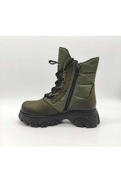 Pandora Kids Valencia New Season Zippered Green Boots