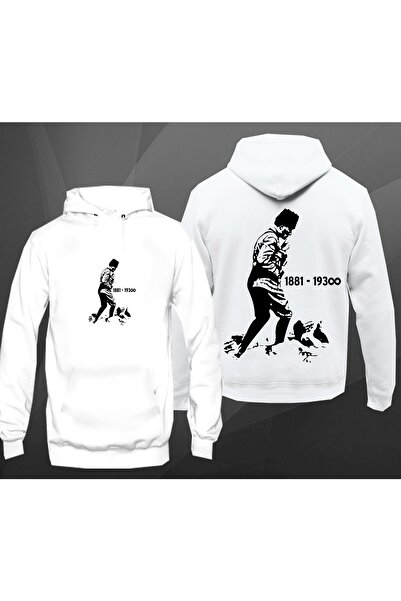 GALASHOP Atatürk 1881-1938 Unisex Kapşonlu