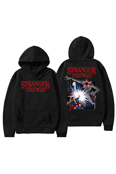 GALASHOP Unisex Stranger Things Hoodie Kapşonlu