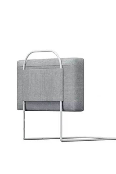 RevuBaby 50 Cm Yatak Bariyeri Bebek Ve Çocuk Korkuluğu Güvenlik Bariyeri Koruma Bariyeri (1 Blok) Gri