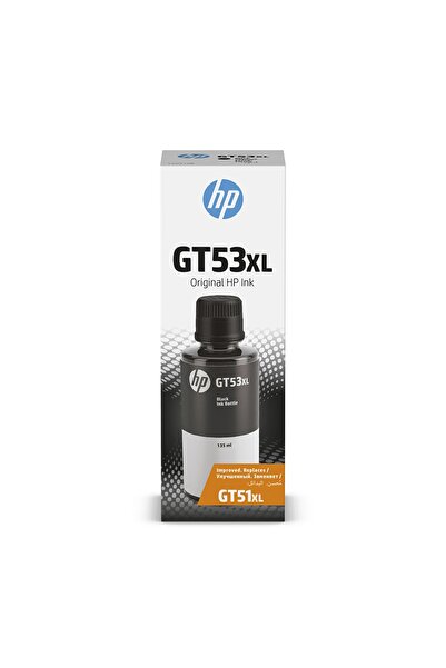 HP Gt53 Xl Şişe Mürekkep Kartuşu Siyah 1vv21ae 135 Ml, Orijinal Kartuş