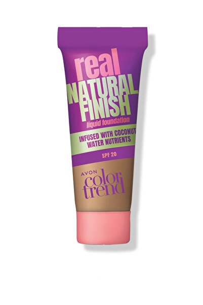 AVON Real Natural Finish Likit Fondöten 30 Ml. Soft Honey