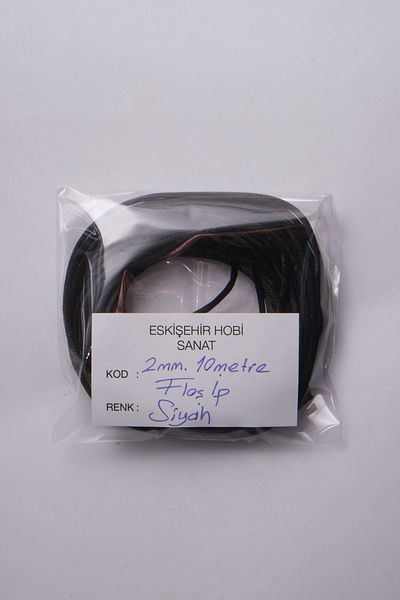 Eskişehir hobi sanat 10 μέτρα Μαύρο Χρώμα 2 mm Πάχος Σχοινί Παντεσπάνι Προσκέφαλο Σατέν Σχοινί Κολιέ Κοσμήματα Σχέδιο Βραχιόλι Σχοινί