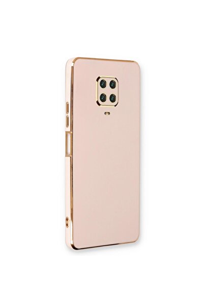 Microsonic Xiaomi Redmi Note 9 Pro Kılıf Olive Plated Pembe