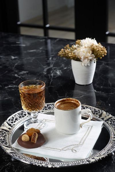 caka home design Cocktail Napkin Alice Stone - 6 Pieces