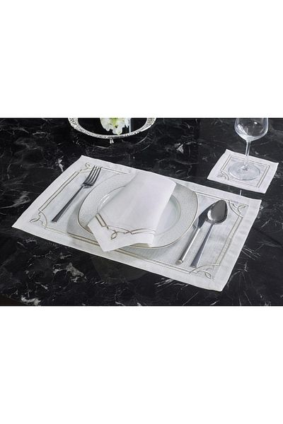 caka home design Cocktail Napkin Alice Stone - 6 Pieces
