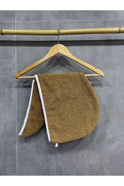 Çeştepe Aday Hair Drying Cap 100% Cotton Mustard
