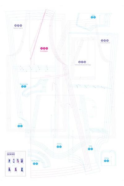 Tuva Yayıncılık Cotton Friend Sewing 43 Project English (design Stitches)