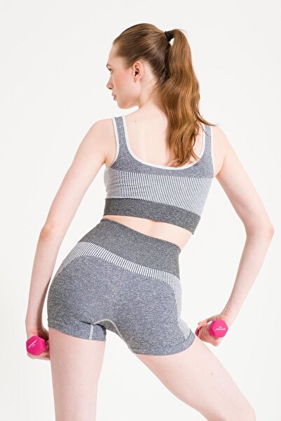 Formactive Αθλητικό κολάν χωρίς ραφές με ψηλή μέση, ελαστικό μελανζέ - Άνετο κοψίματος