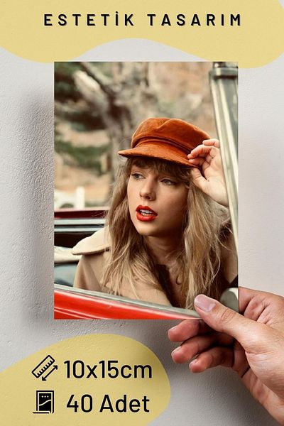 Postifull Σετ αφίσας και κολάζ Taylor Swift - 10x15cm, 40 υπολογιστές, κουτί