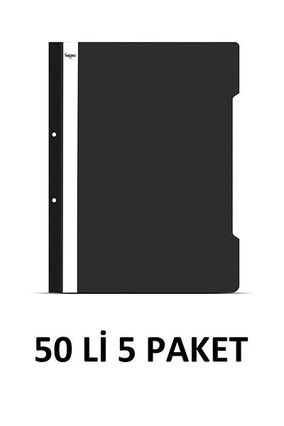 Noki 5 Pack Black Ring Binder 50 Liters