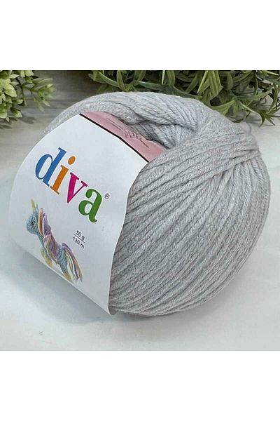 Diva İplik Divagurumi-2107 Light Gray