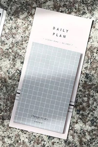 Vox Art Adhesive Note Paper 50 Sheets - 10x6 Cm Gray
