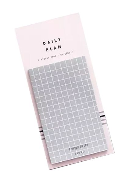 Vox Art Adhesive Note Paper 50 Sheets - 10x6 Cm Gray