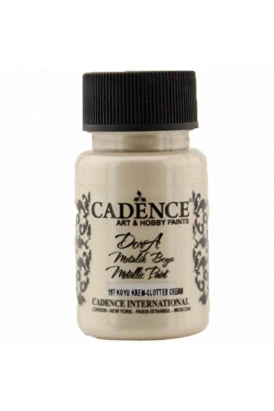 Cadence Dora Metalik Boya 50ml Koyu Krem 197