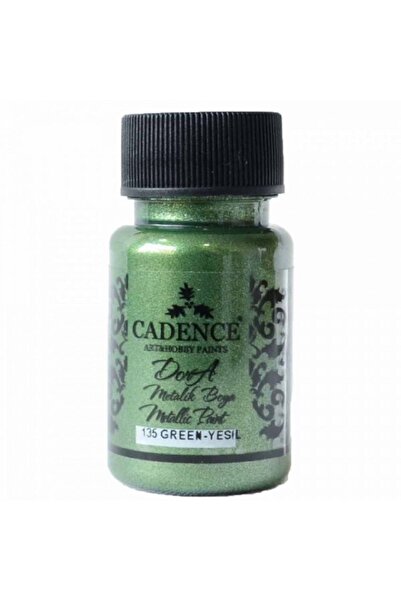 Cadence Dora Metalik Boya 50ml Yeşil 135
