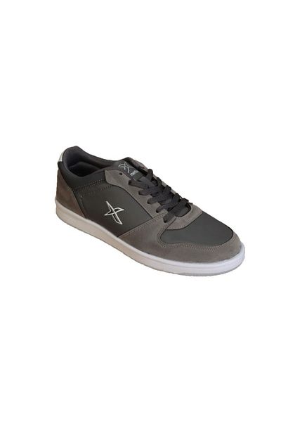 Kinetix Men's Black Gray White Sneacer Casual Sports Shoes