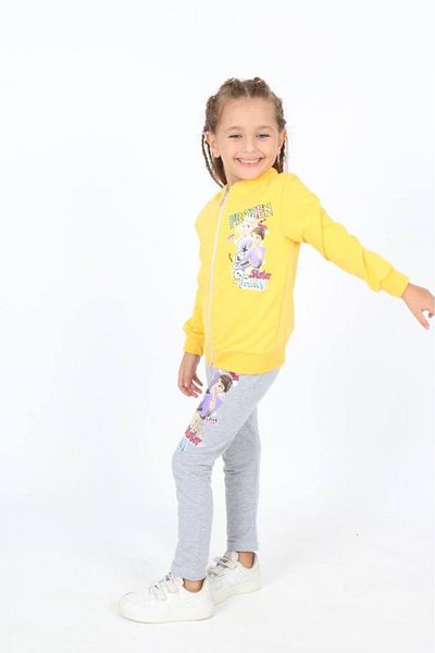 My Kids Wear بدلة بناتي ثلاثية بتمشيط خيطين 2