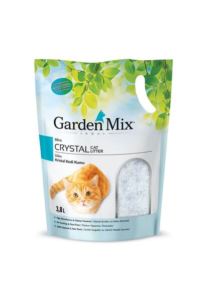 Gardenmix Neo Pet Market Silica Kristal Kedi Kumu 1.4 Kg - 3.8 L X 4 Adet