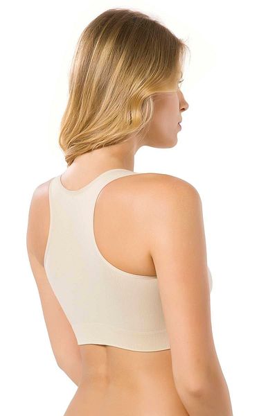Emay Γυναικείο αθλητικό σουτιέν Bustier χωρίς ραφές