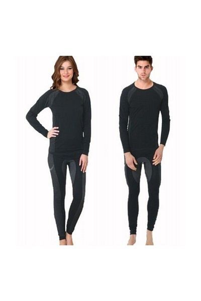 Emay Σετ εσωρούχων χωρίς ραφές Skier Thermo Bottom 3900