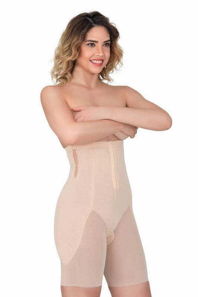 Emay Corset boxer cu detaliu din tul - Agraf 2928