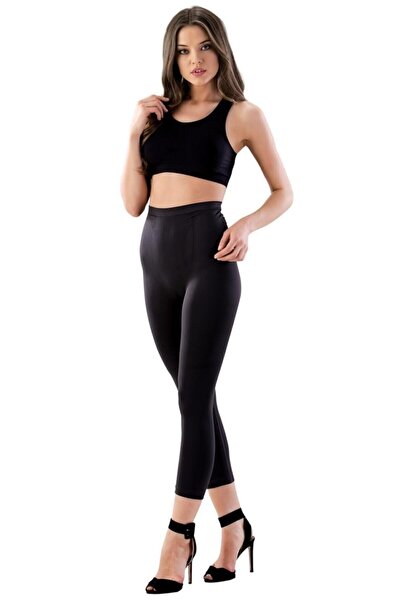 Emay Crne ženske tajice s korzetom