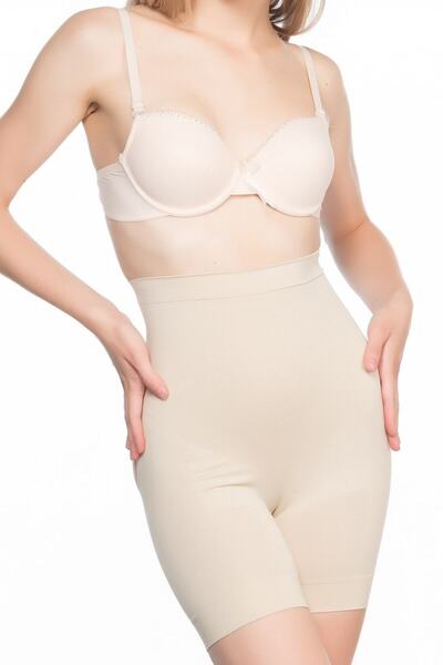 Emay Безшовний корсет з довгими рукавами 2058