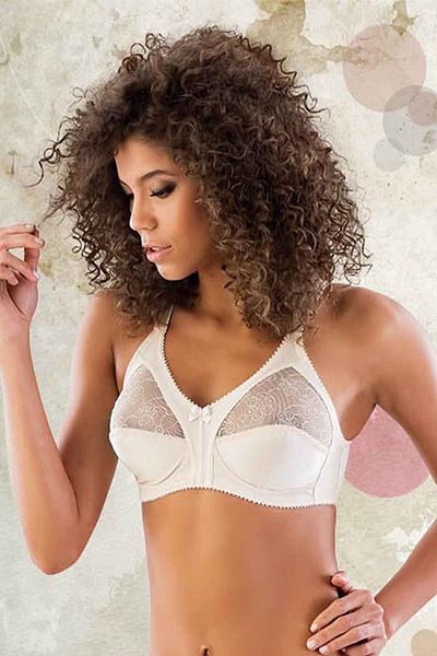 Emay Γυναικείο Σουτιέν Minimizer Lace Gathering