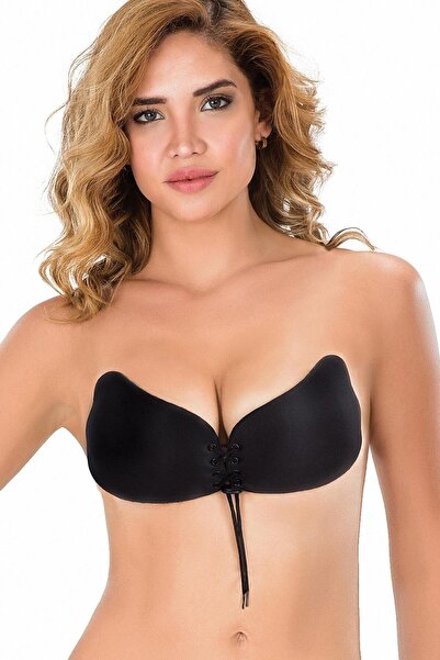 Emay Жіночий чорний чарівний бюстгальтер