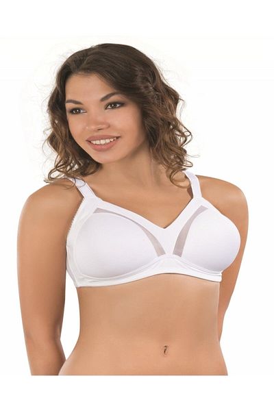 Emay Basic Underwire Gathering σουτιέν Λευκό 171b