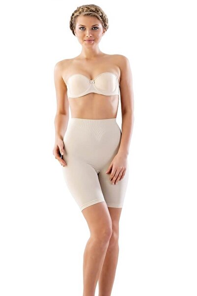 Emay Чорний м'який корсет з довгими штанинами 3005