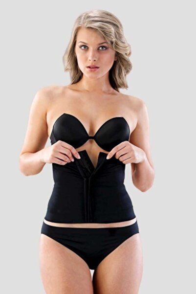 Emay مشد خصر مزدوج الطبقات بمشبك أسود نسائي 2026