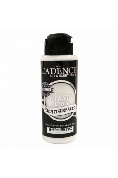 Cadence Hybrid Acrylic For Multisurfaces Akrilik Boya 120ml Beyaz 01