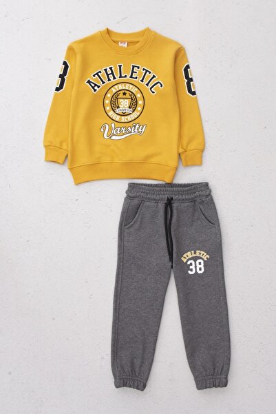 DMB BOYS & GIRLS Σετ φόρμας για αγόρι 4-14 ετών με μακρυμάνικη μέση και ελαστ...