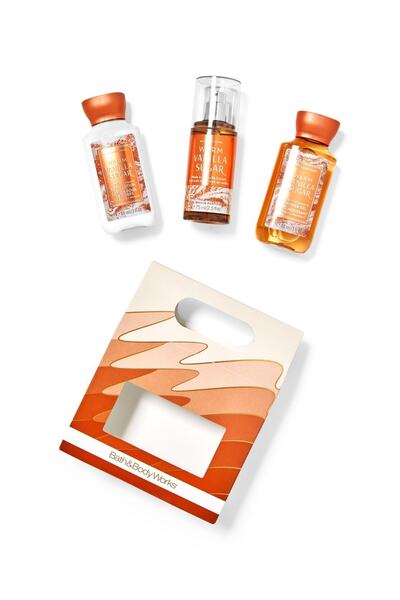 Bath & Body Works Warm Vanılla Sugar Mini Hediye Seti