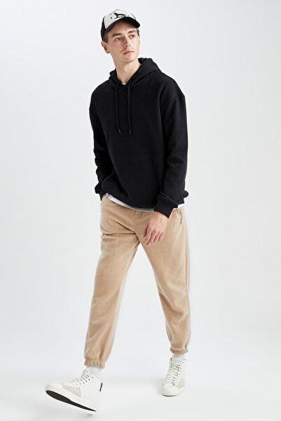 DeFacto Regular Fit Fermuar Cepli Polar Eşofman Altı