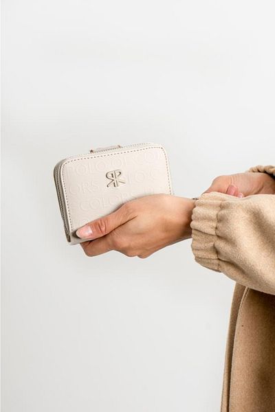 ImPolo Nora Cream Women's Wallet 10x13 Size