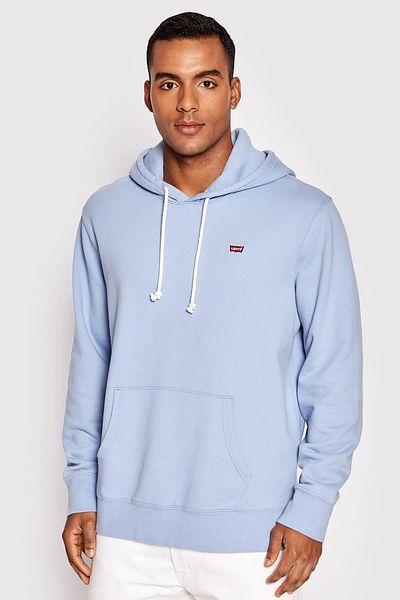 Levi's Ανδρικό φούτερ - Βαμβακερό, κανονική εφαρμογή, τσέπη καγκουρό και κουκούλα A4916