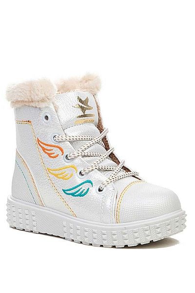 Aleza Shoes Κοριτσίστικες γούνινες μπότες με κρύο νερό