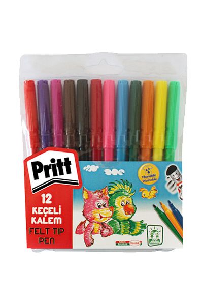 Pritt Felted Crayons 12 Colors1687976