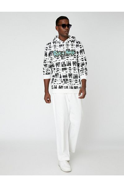 Koton Rick And Morty Sweatshirt Licensed Printed
