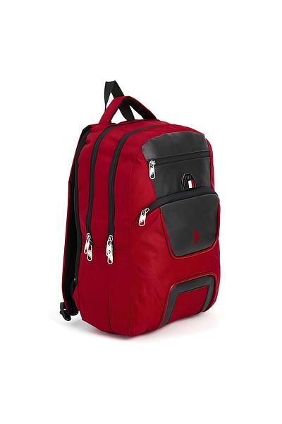 U.S. Polo Assn. Rucsac roșu pentru școală